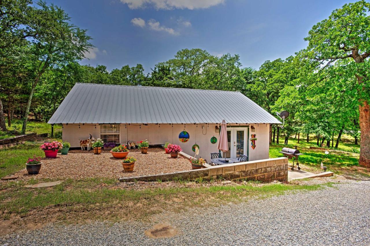 Lake Texoma Cabin - 1 Mi To Park And Boat Ramp! Willow Spring المظهر الخارجي الصورة