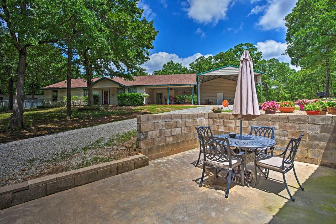 Lake Texoma Cabin - 1 Mi To Park And Boat Ramp! Willow Spring المظهر الخارجي الصورة